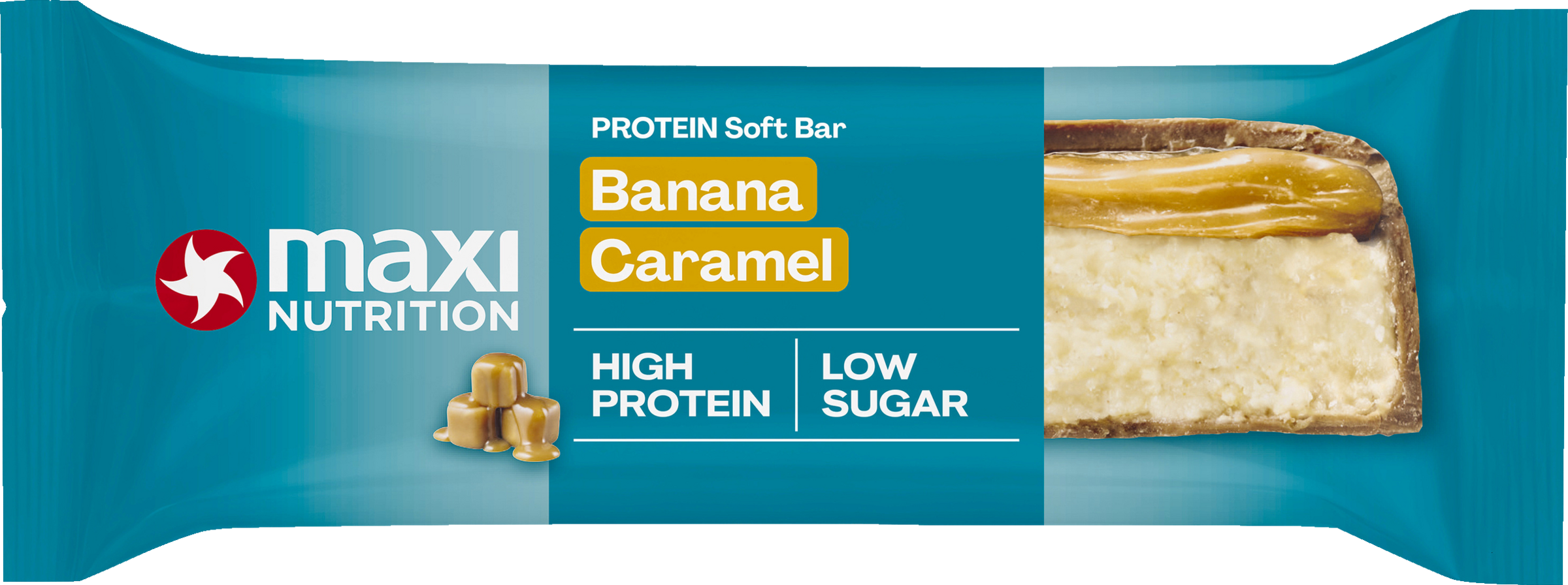 MaxiNutrition Protein Soft Bar Banana Caramel 45g