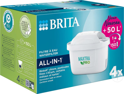 Brita Maxtra Pro All-In-1 Pack 4 pieces