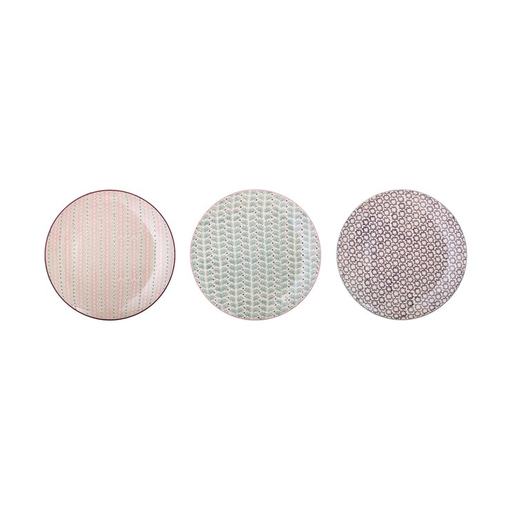 Bloomingville Maya plate 28cm 3 parts multi