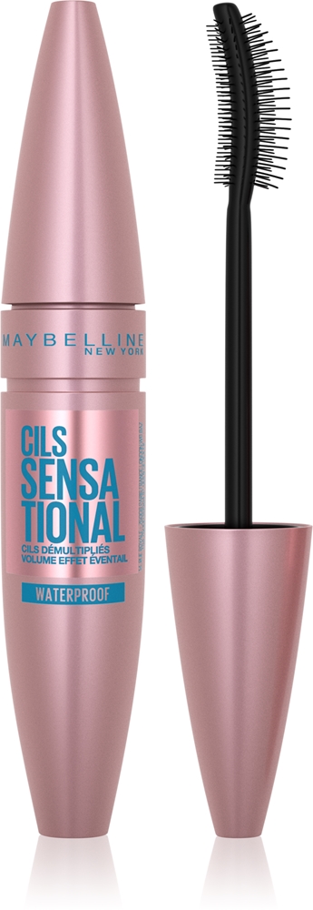 MAYBELLINE NEW YORK Lash Sensational Water-resistant mascara for more length, curl and volume