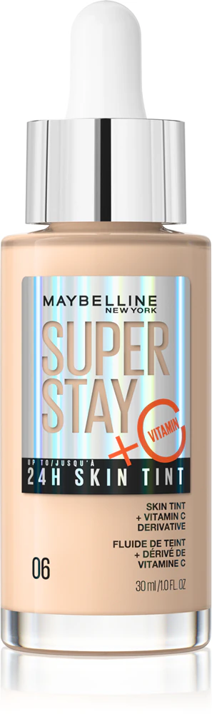 Maybelline SuperStay Vitamin C Skin Tint Serum to even out skin tones Farbton 06 30 ml