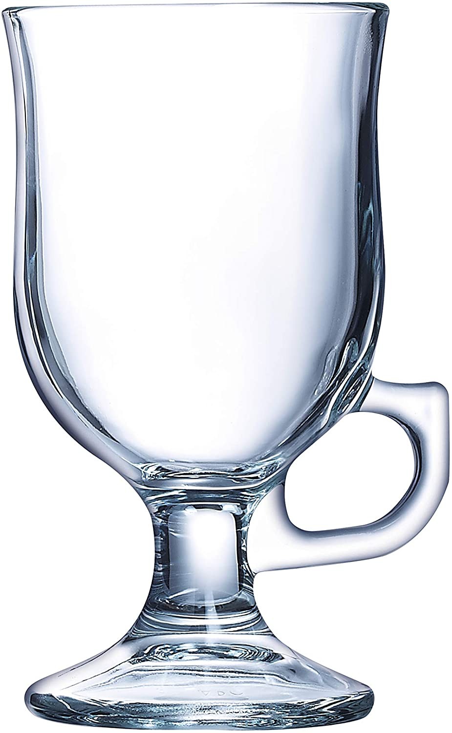 Arcoroc Mazagran Cake/Irish Coffee Glasses Stand with Handle