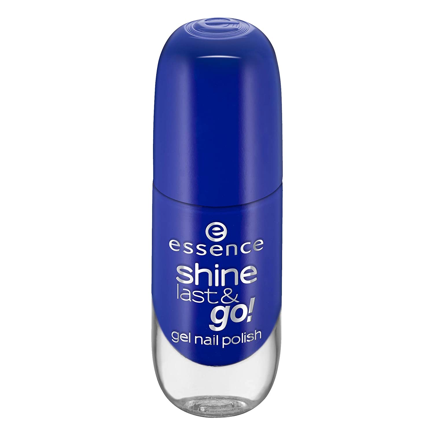 essence cosmetics essence Shine Last & Go! Gel Nail Polish, Nail Polish, No. 31 Electrriiiiic, Blue, Gely, Shiny, Acetone, Vegan, No Preservatives (8 ml), ‎31 electriiiiic