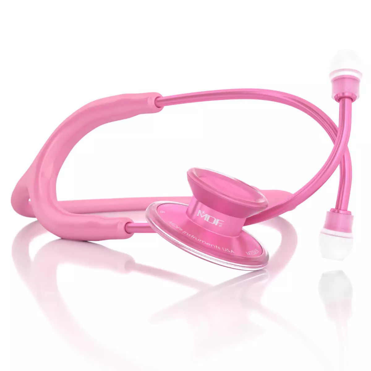 MDF Acoustica pink stethoscope
