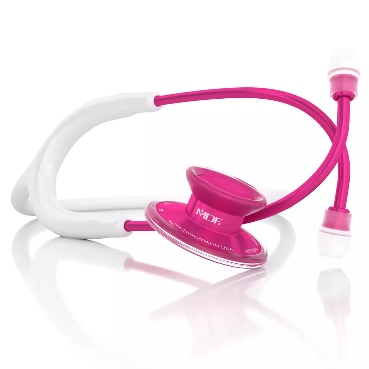 MDF Acoustica pink stethoscope