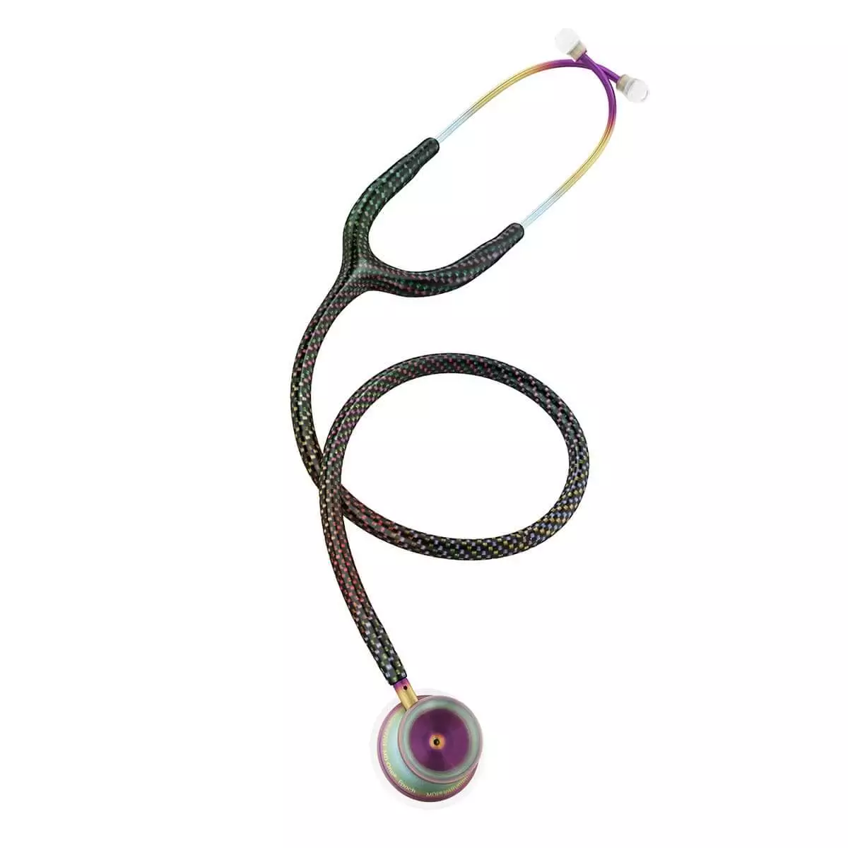 MDF MD One Epoch Titanium Kaleidoscope Stethoscope, Total length: 79.5 cm