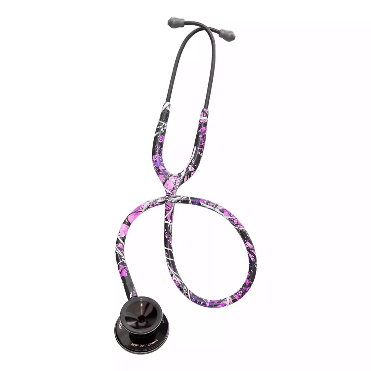 MDF MDF MD One All Black Stethoscope, Muddy Girl