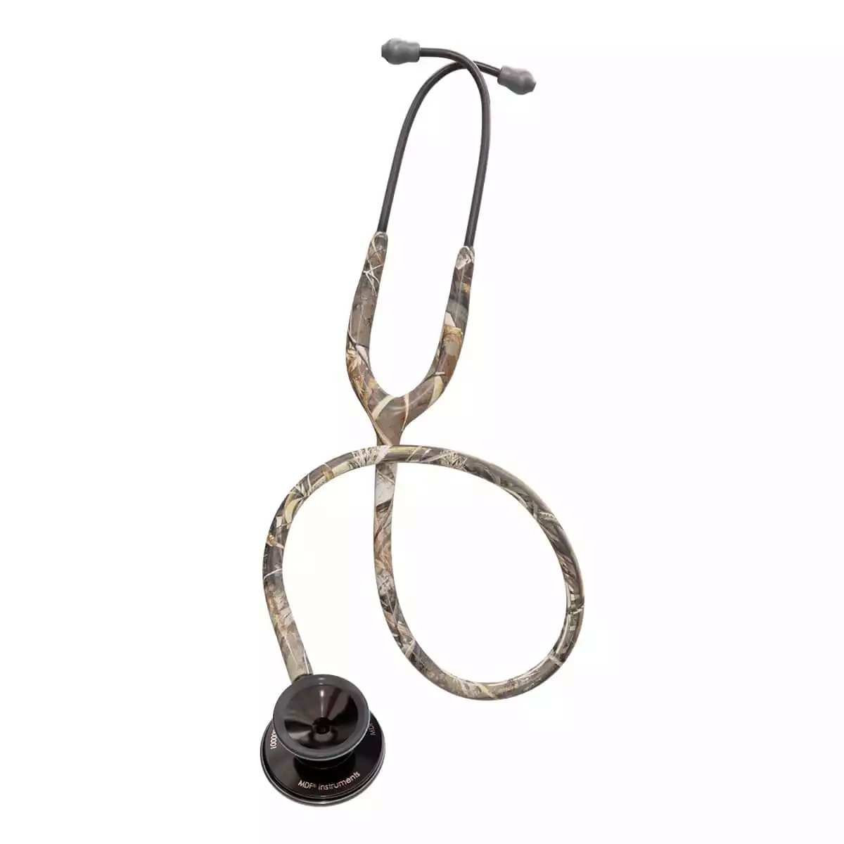 MDF MDF MD One All Black Stethoscope, Real Tree