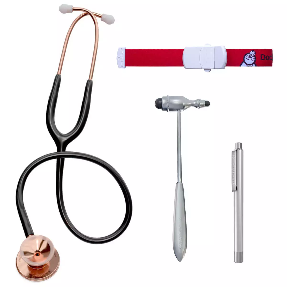 MDF Medical student kit with MD One Rose Gold stethoscope