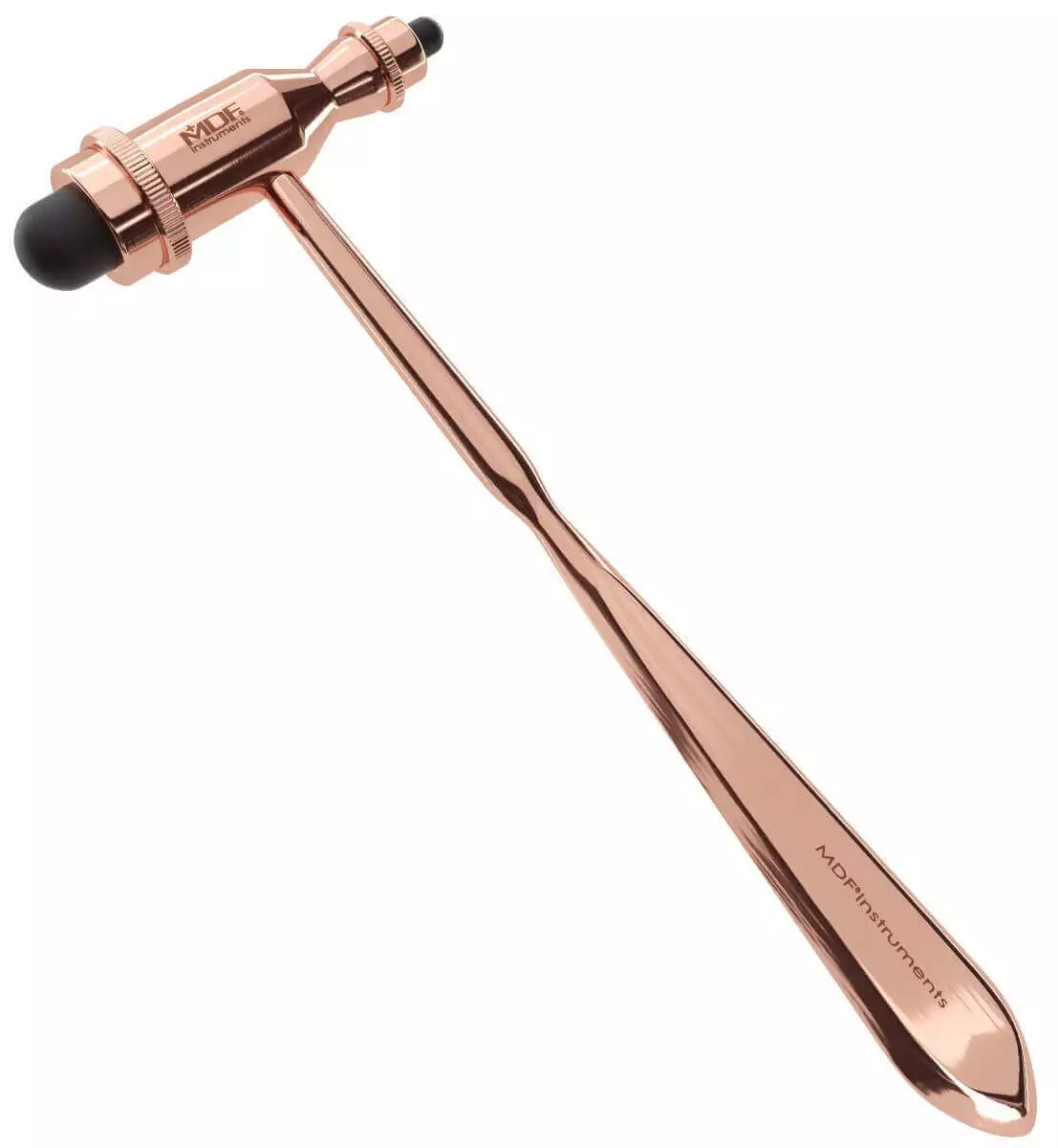 MDF Trömner reflex hammer MDF555, Rose Gold, L 19 cm