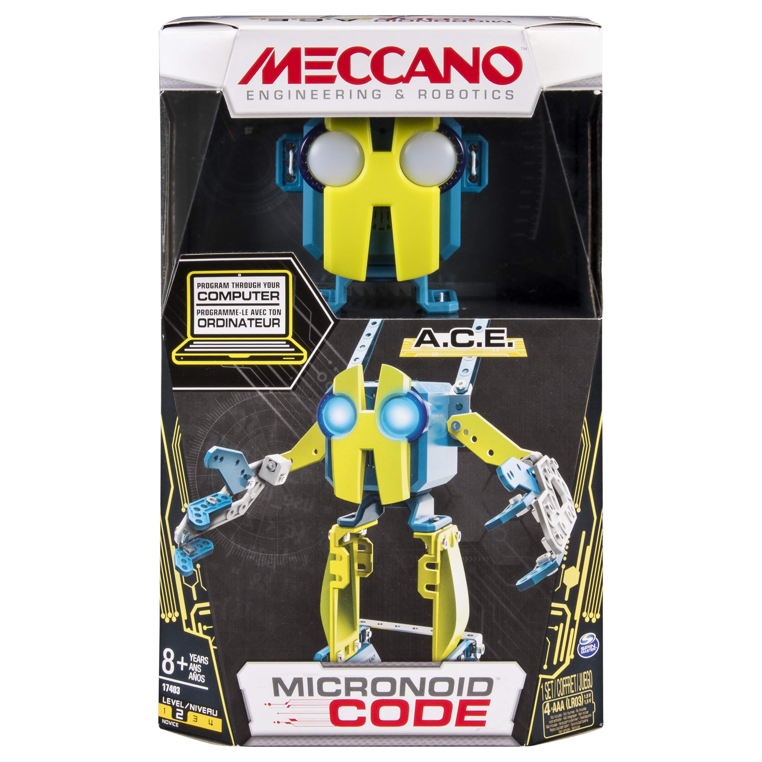 Meccano Constructie Speelgoed Micronoid Code A C E
