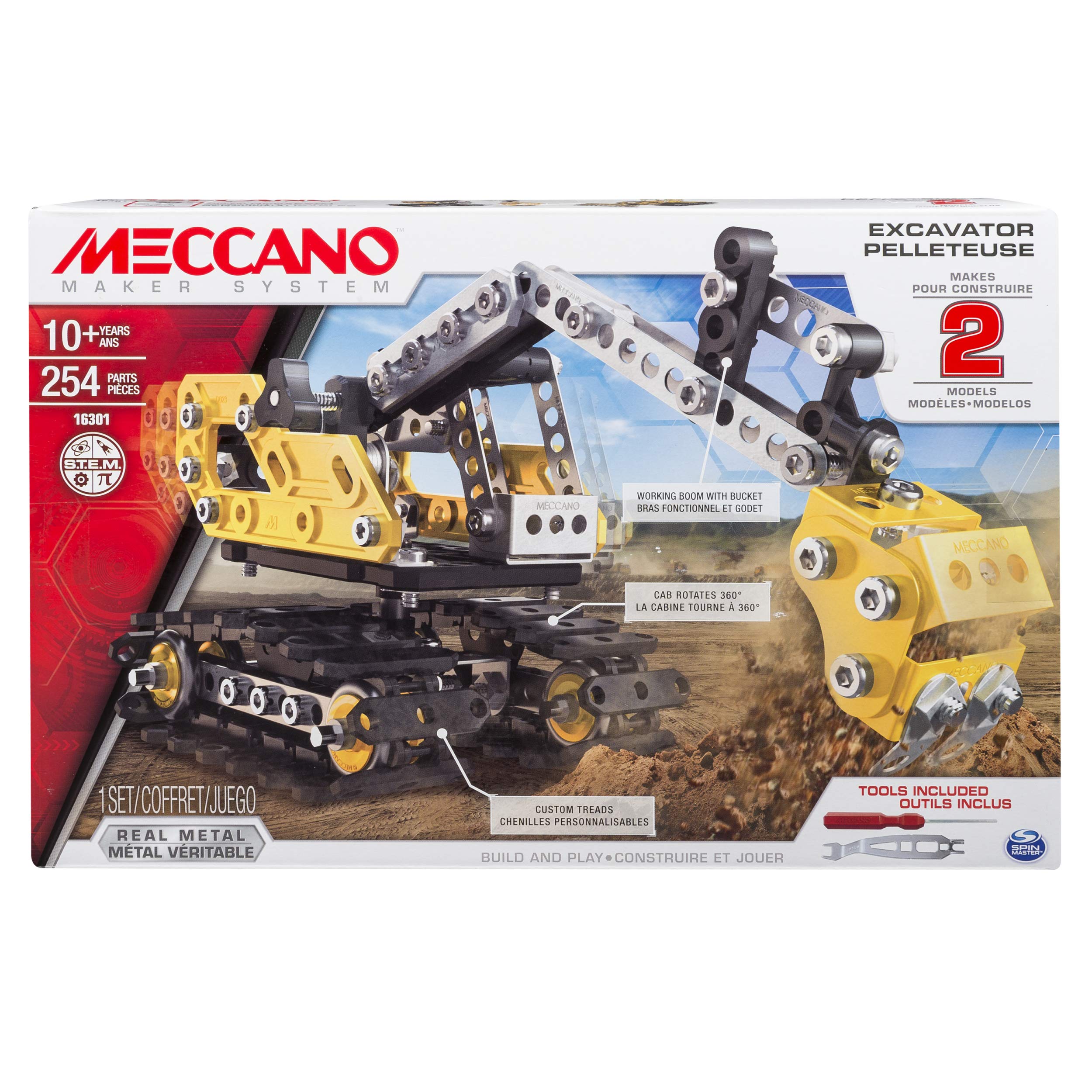 Meccano Excavator