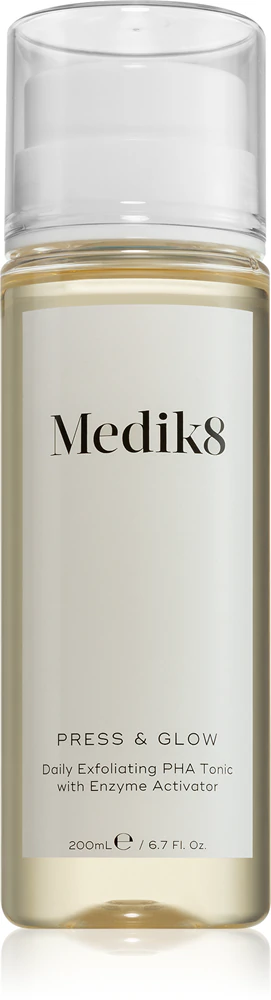 Medik8 Press & Glow Exfoliating Cleansing Toner