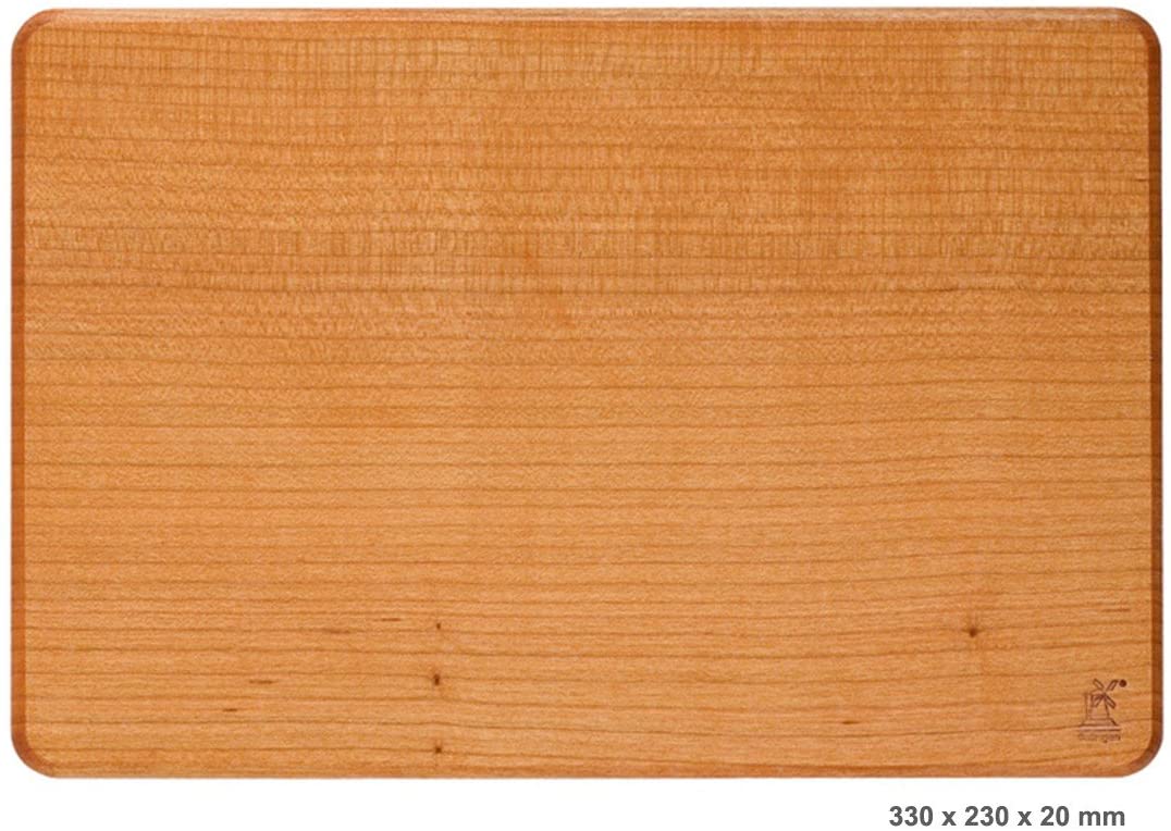 Herder Windmuhlenmesser Medium Rectangular Chopping Board Large, 330x230x20 mm, cherry