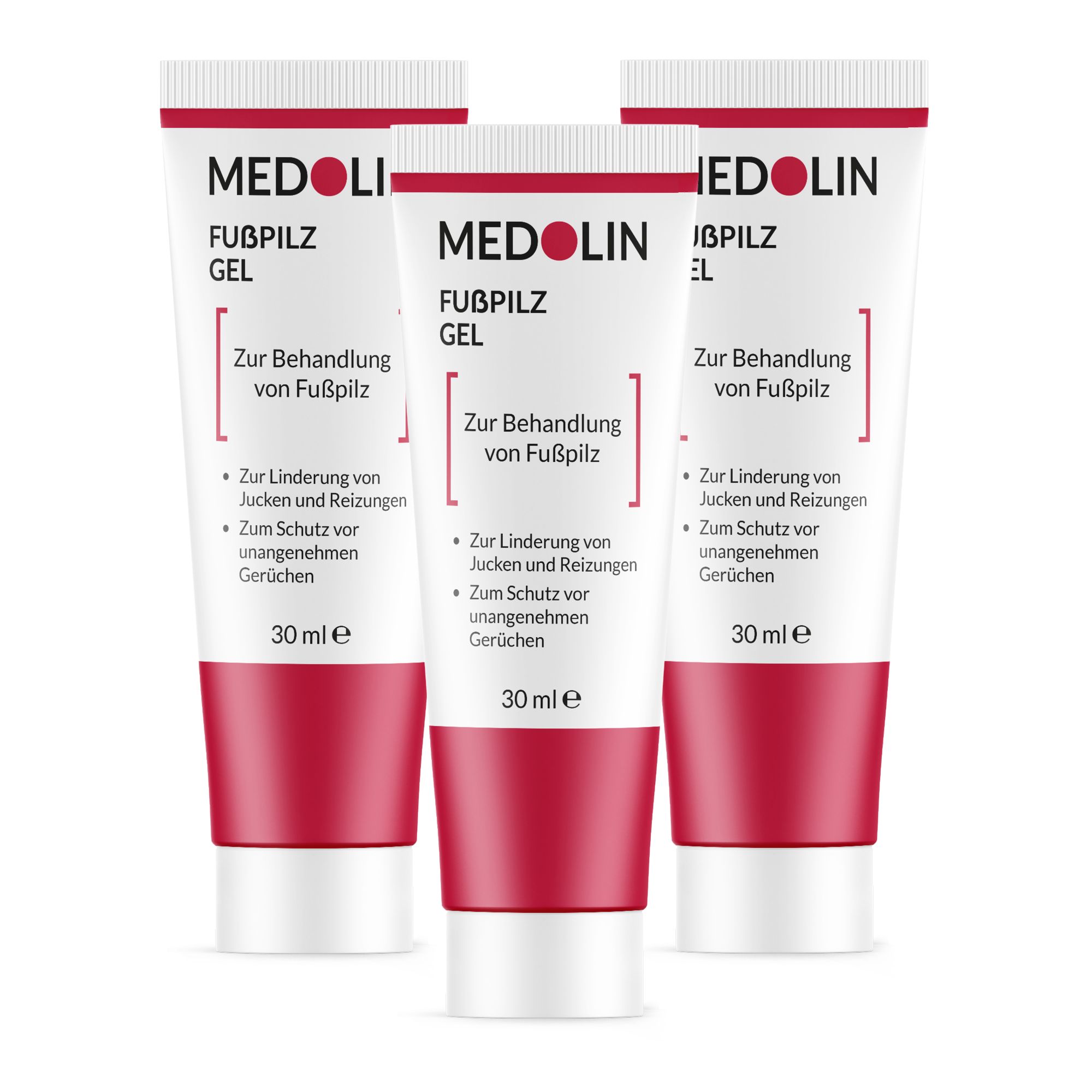 Medolin® Fußpilz Gel 3er Set 3x30 ml