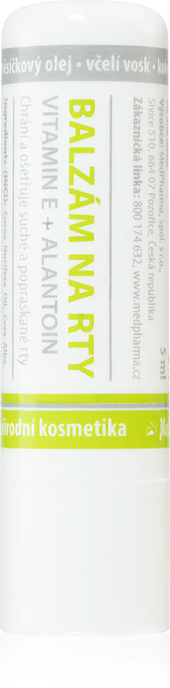 MedPharma Lip balm with vitamin E and allantoin Lip balm with vitamin E