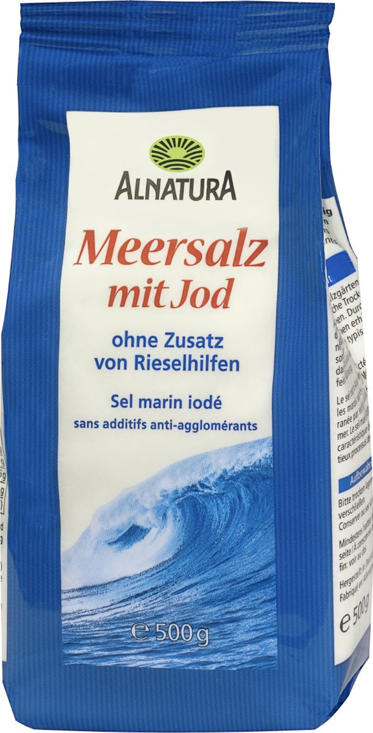 Alnatura Sea salt with iodine
