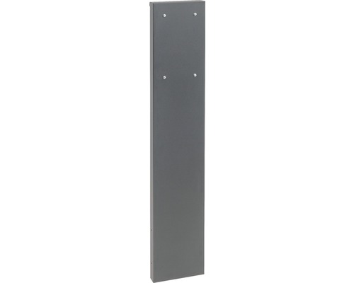 MEFA column 72 steel powder-coated WxHxD 205/1100/47 mm basalt gray RAL 7012