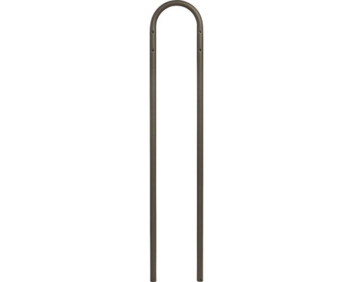 MEFA stand 22 steel powder-coated WxHxD 390/1210/50 mm beige gray RAL 7006 semi-matt