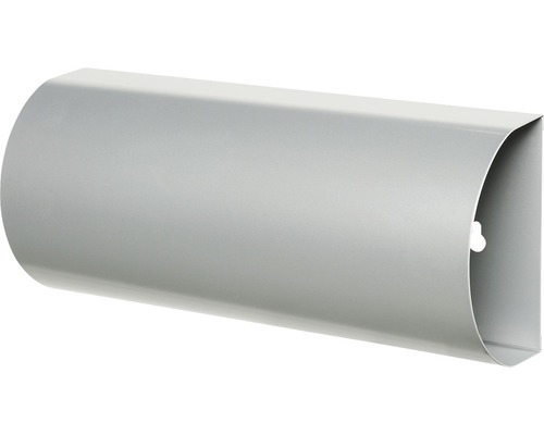 MEFA newspaper roll steel powder-coated WxHxD 350/152/97 mm 88 white aluminum RAL 9006