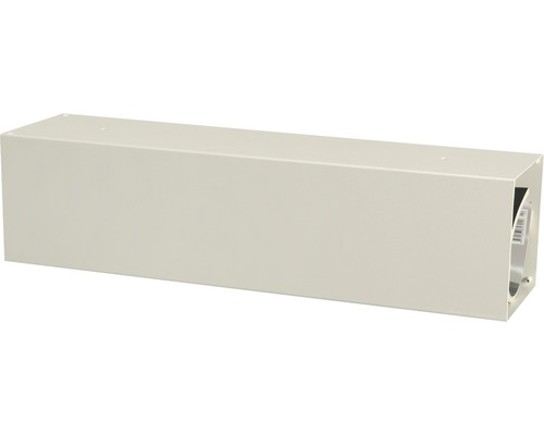 MEFA newspaper roll steel powder-coated WxHxD 430/110/110 mm Letter 11 pure white RAL 9010 semi-matt