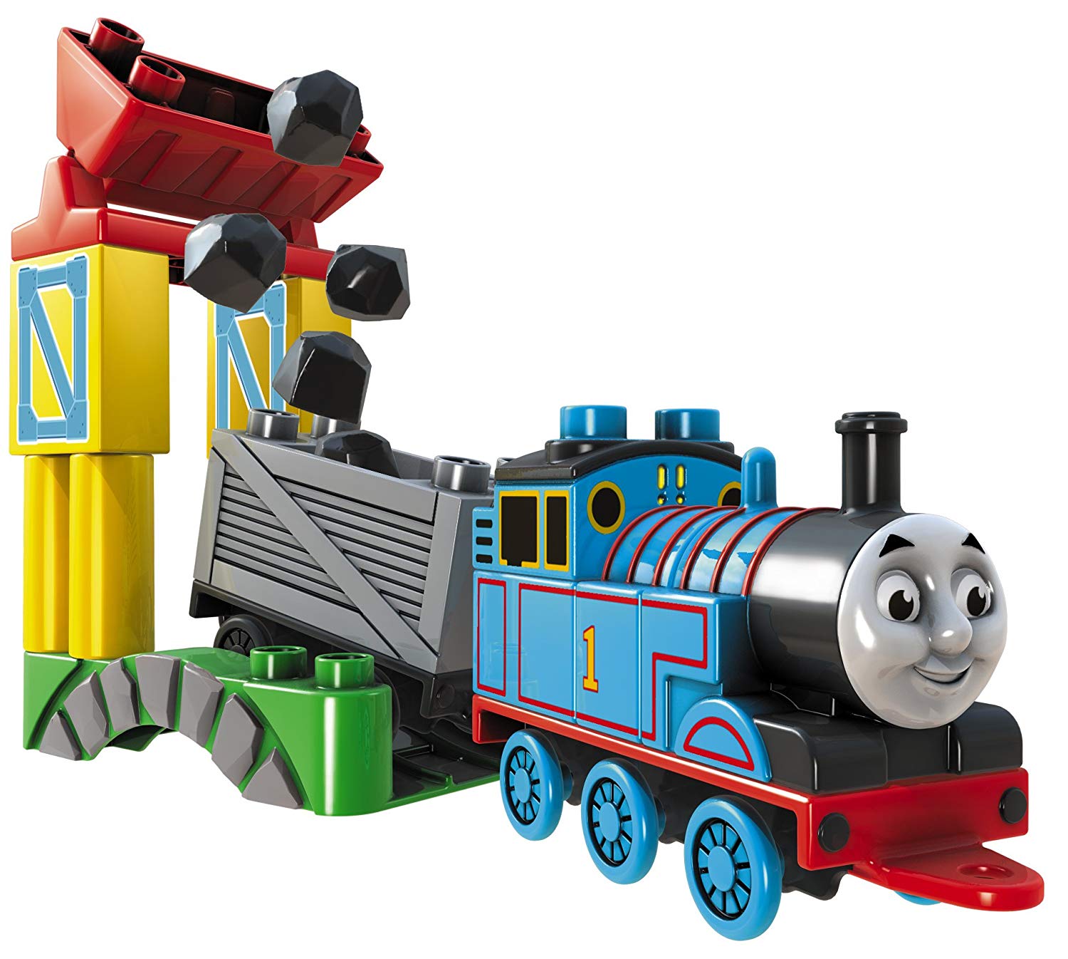 Mega Bloks Mega B. Maxi Thomas 3-In-1 Games Worlds 4Fach Sortiert (10509U134)