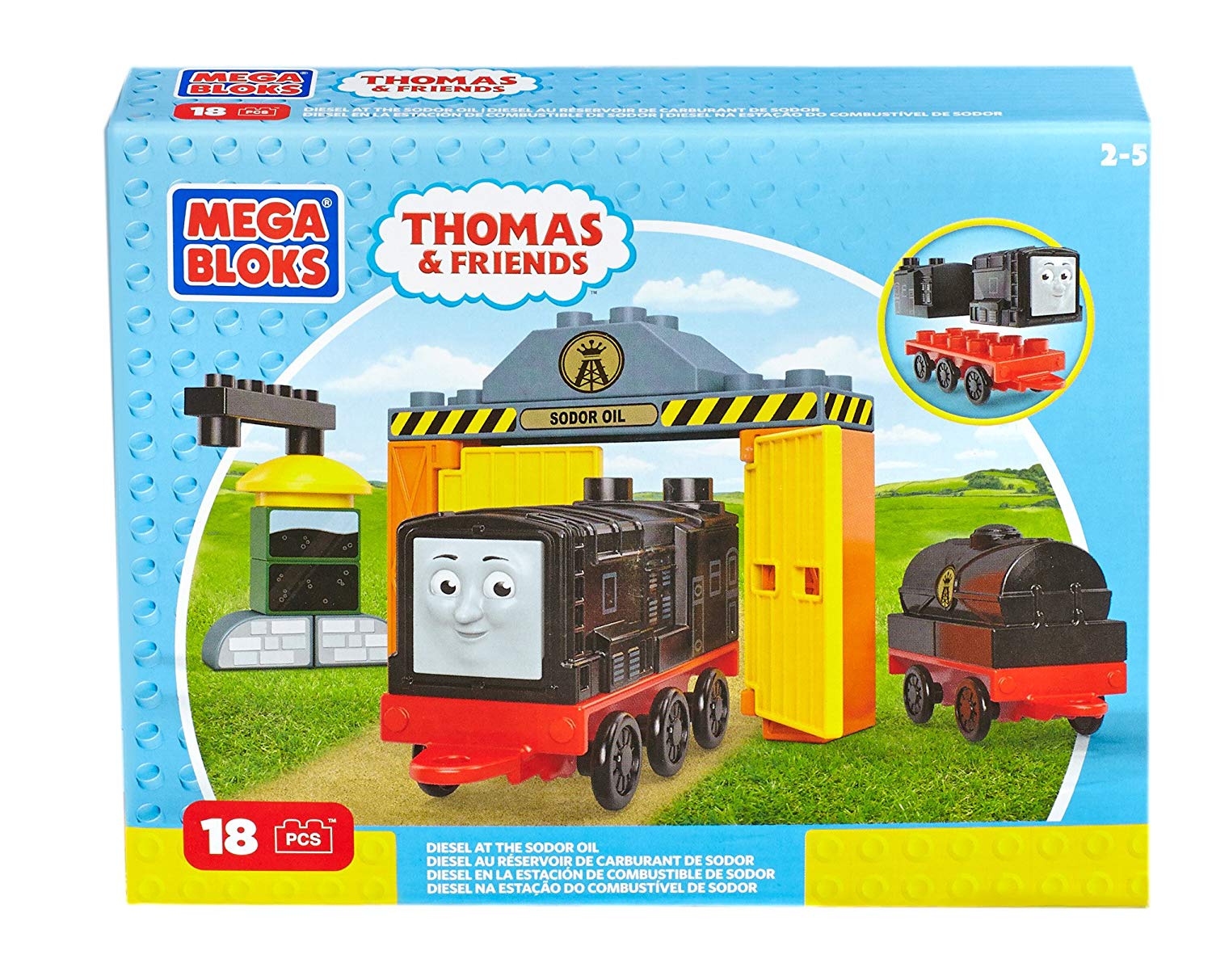 Mega Bloks 10656 – Diesel At The Sodor Oil