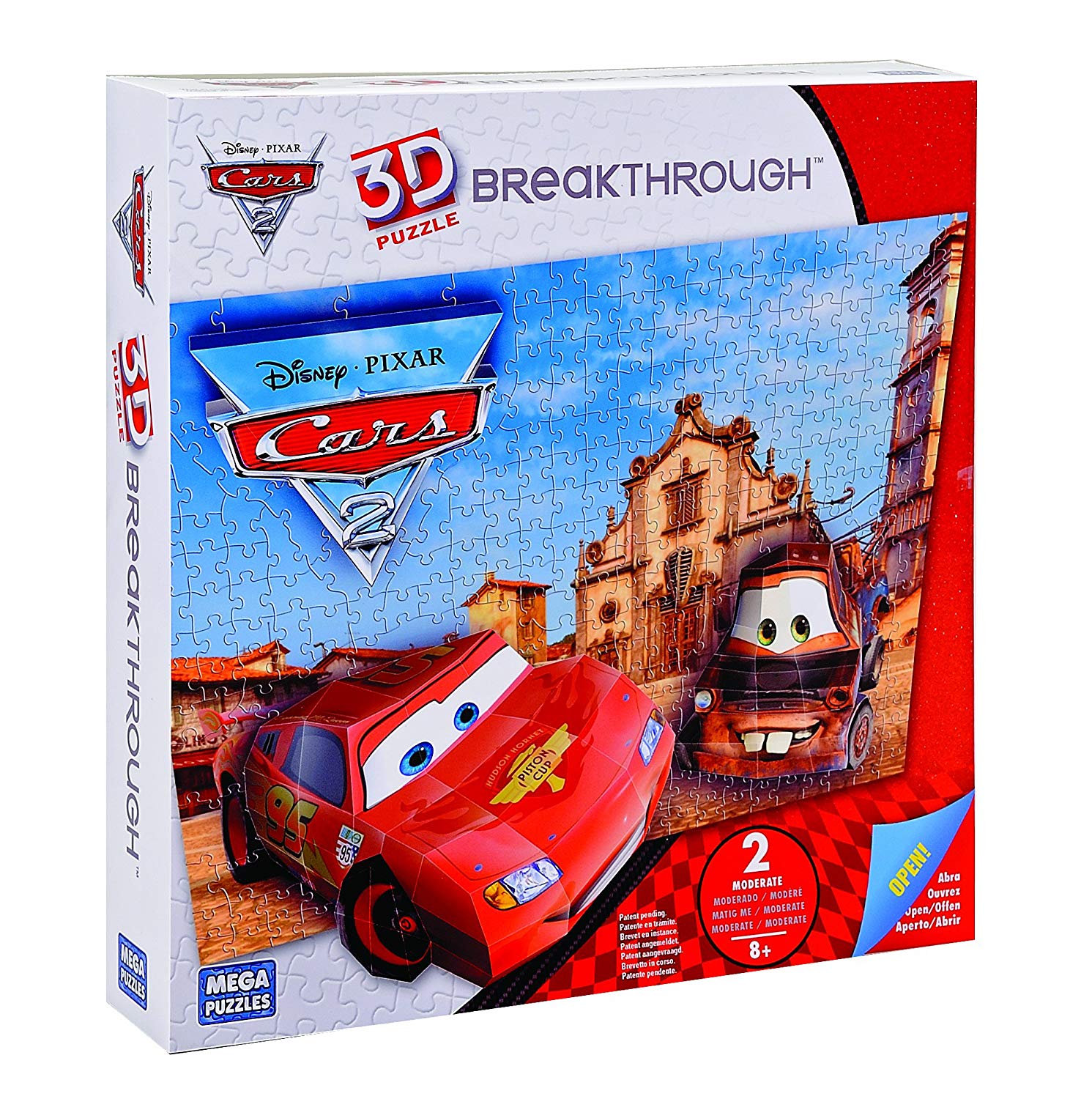 Mega Bloks 3D Breakthrough Disney Cars Puzzle