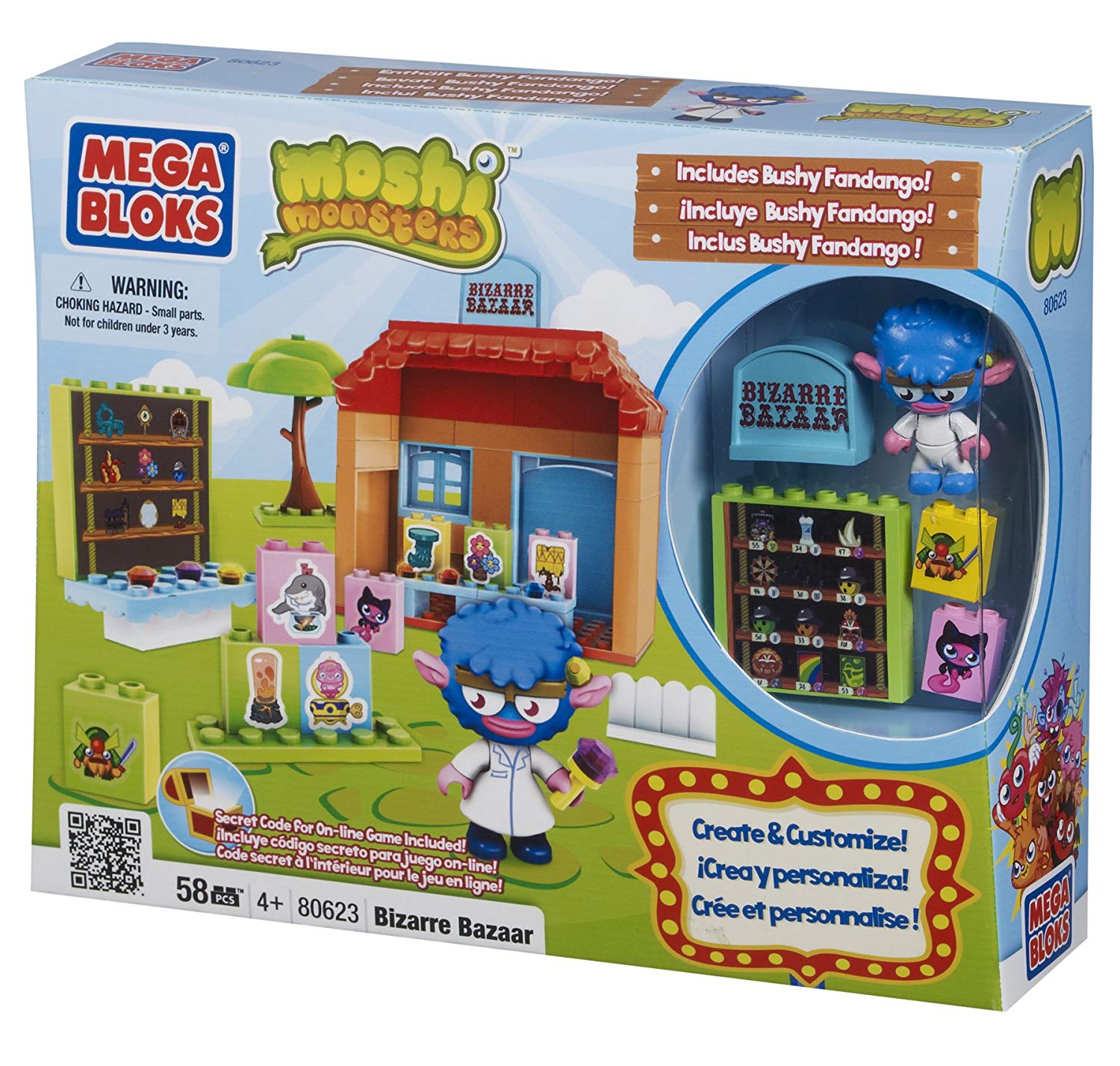 Mega Bloks 80623 Mega Blocks - Moshi Monster Komischer Awesome