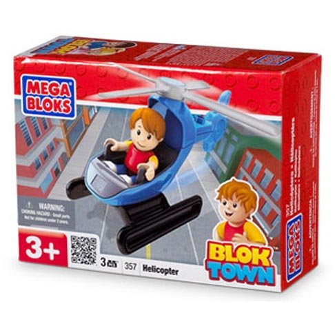 Mega Bloks - Blok Town Vehicle - Helicopter