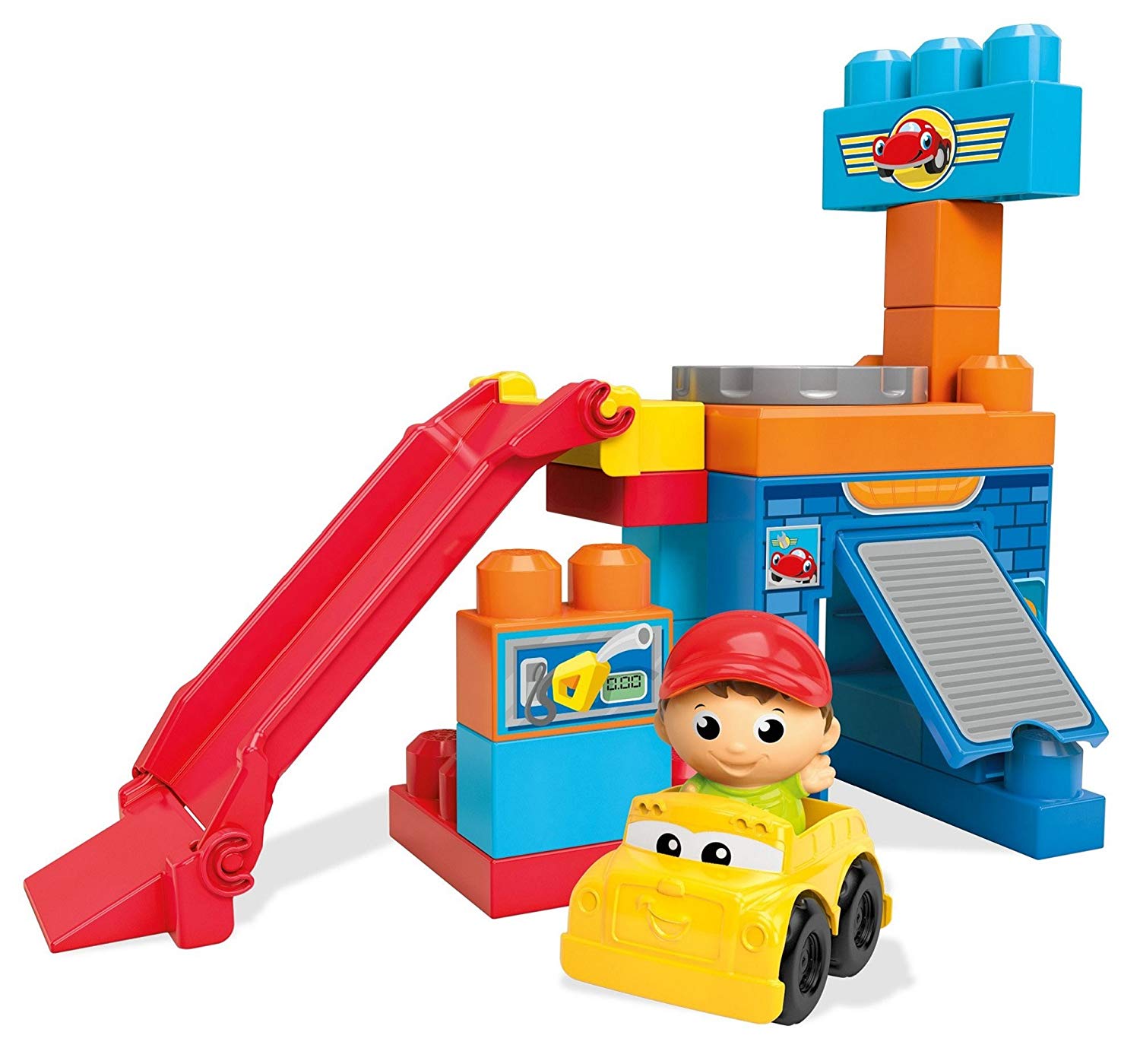 Mega Bloks First Builders – Spinning Garage (Dkx87)