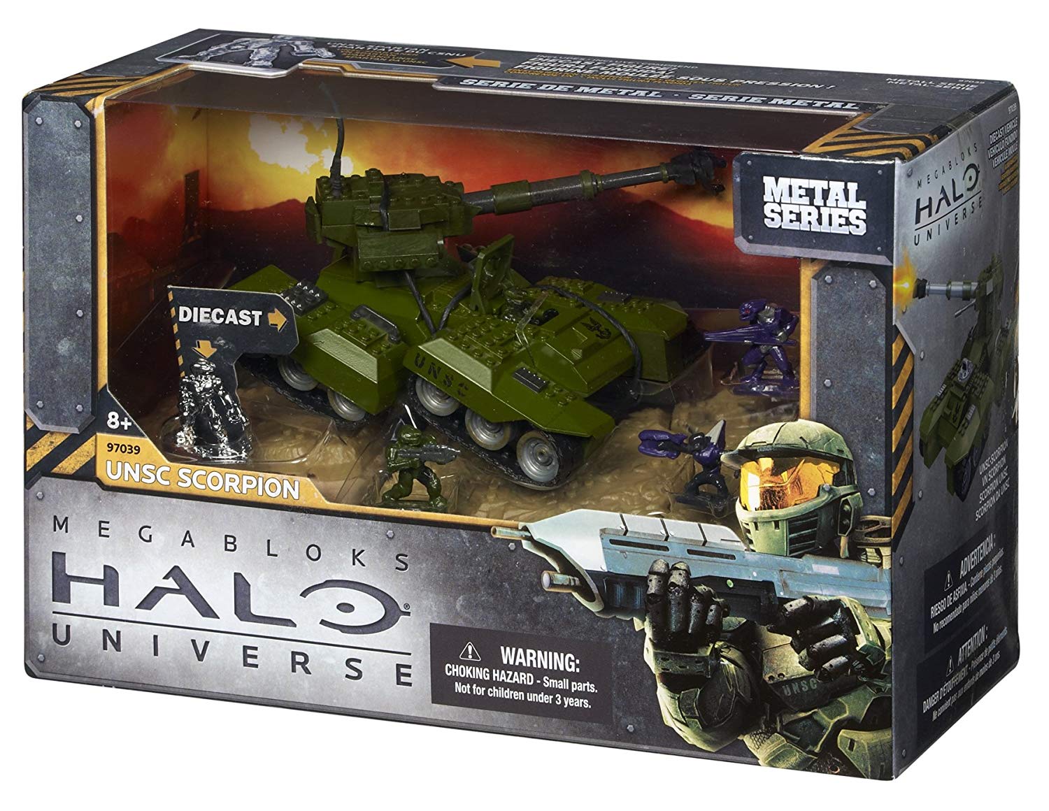 Mega Bloks Halo Universe Unsc Scorpion