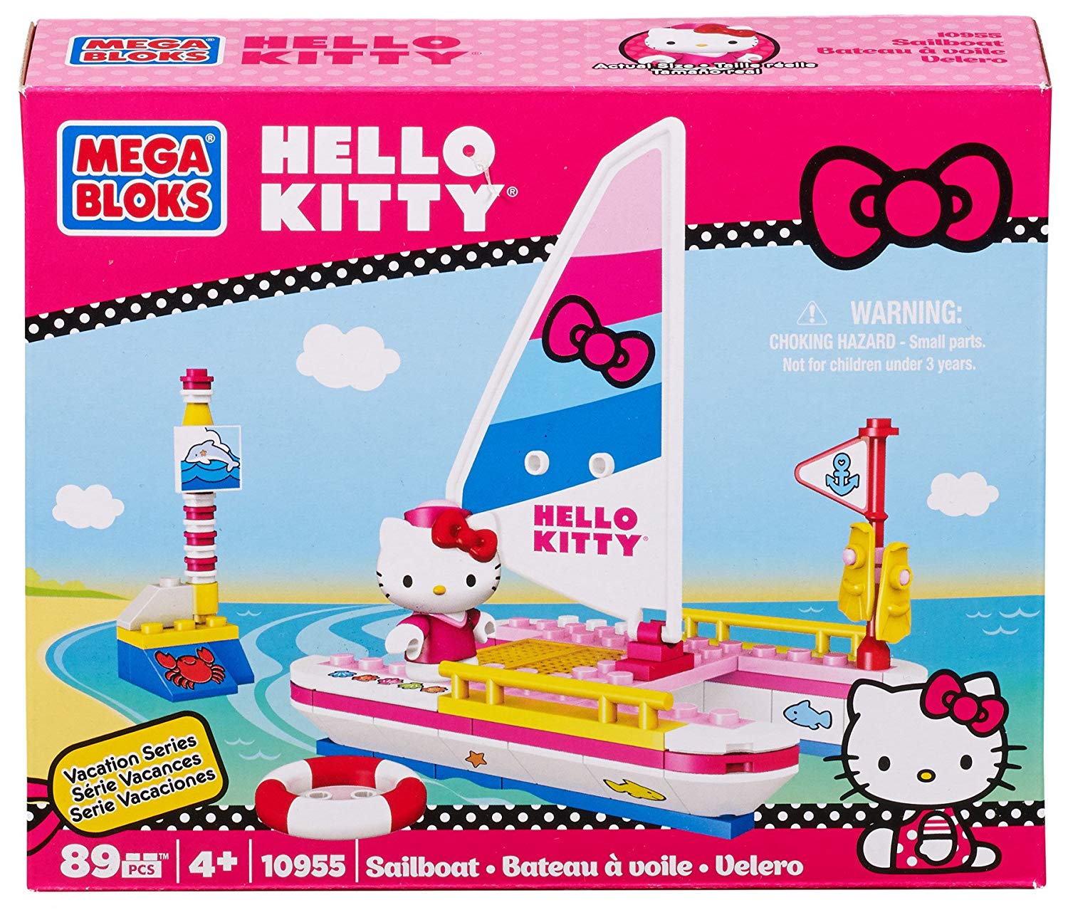 Mega Bloks Hello Kitty Sail Boat