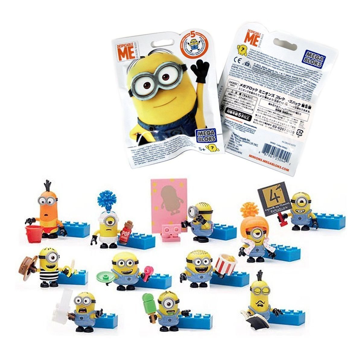 Mega Bloks – Minions Mini Figures Blind Bag – Series 5 (Dkw82)