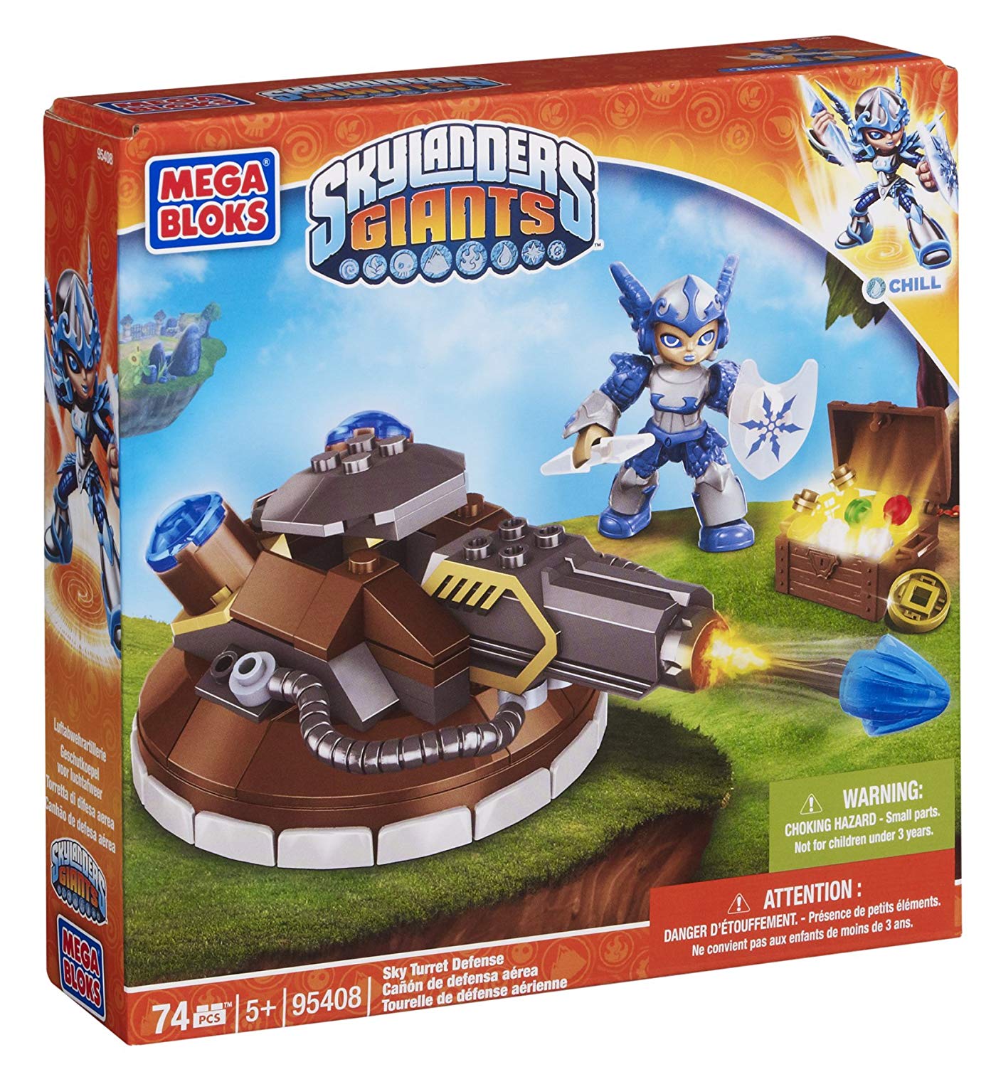 Mega Bloks Mega Block Skylanders Sky Turret Defense