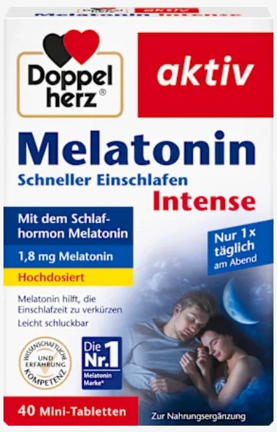 Melatonin Intense Mini Tablets 40 pcs, 3.7 g