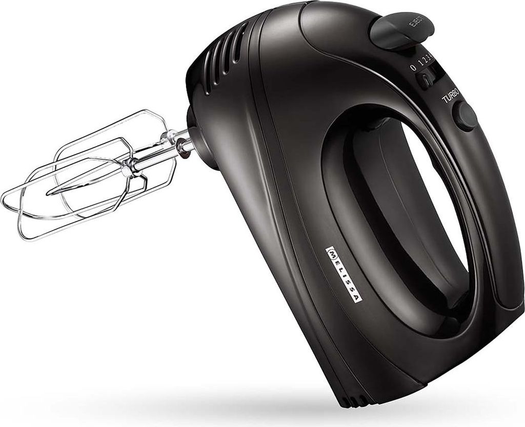 Melissa 16200085 - Hand mixer - Turbo function - 300 watts - Black