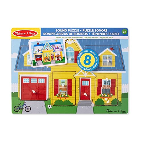 Melissa & Doug 10734 Sounds Puzzle House –  – Rund Ums