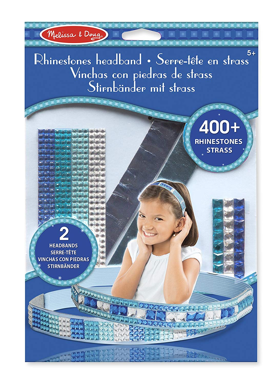 Melissa & Doug 19245 Headband Craft Set With Clamping Rhinestone Sufficient