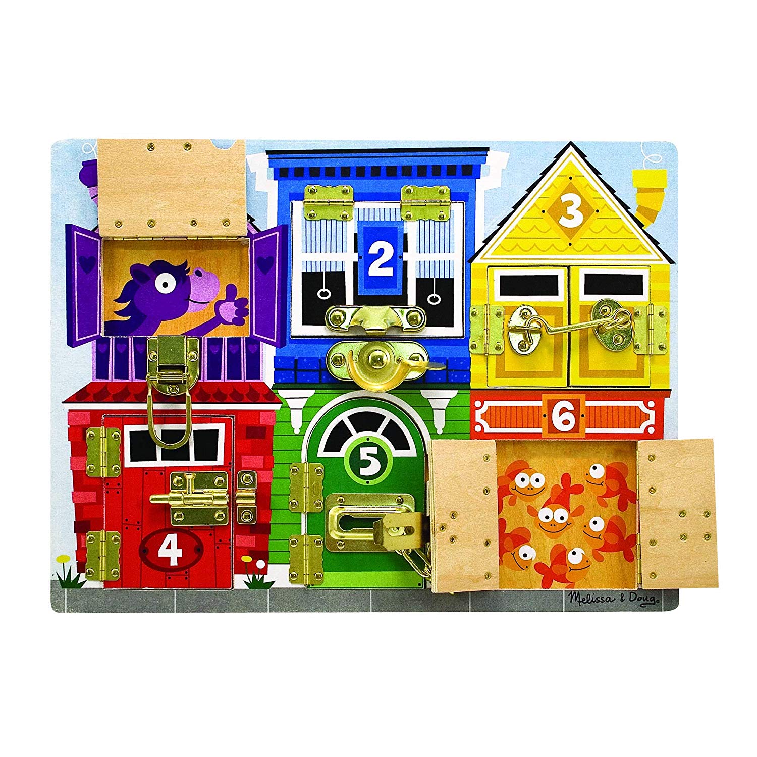 Melissa & Doug Latches Board
