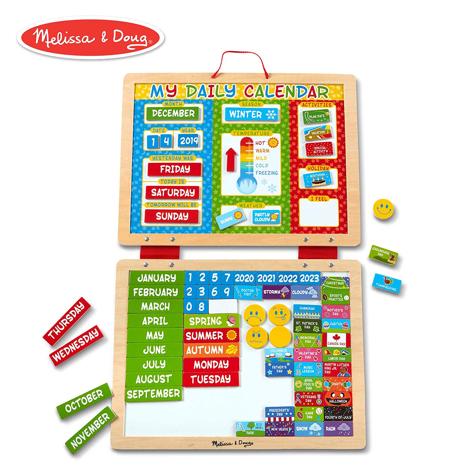 Melissa & Doug My First Daily Magnetic Calendar