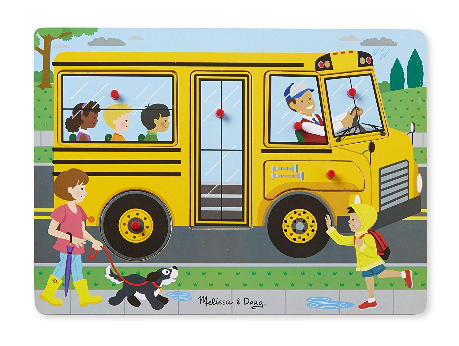 Melissa & Doug Sound Puzzle "Tyre Historic District (6 Pcs)