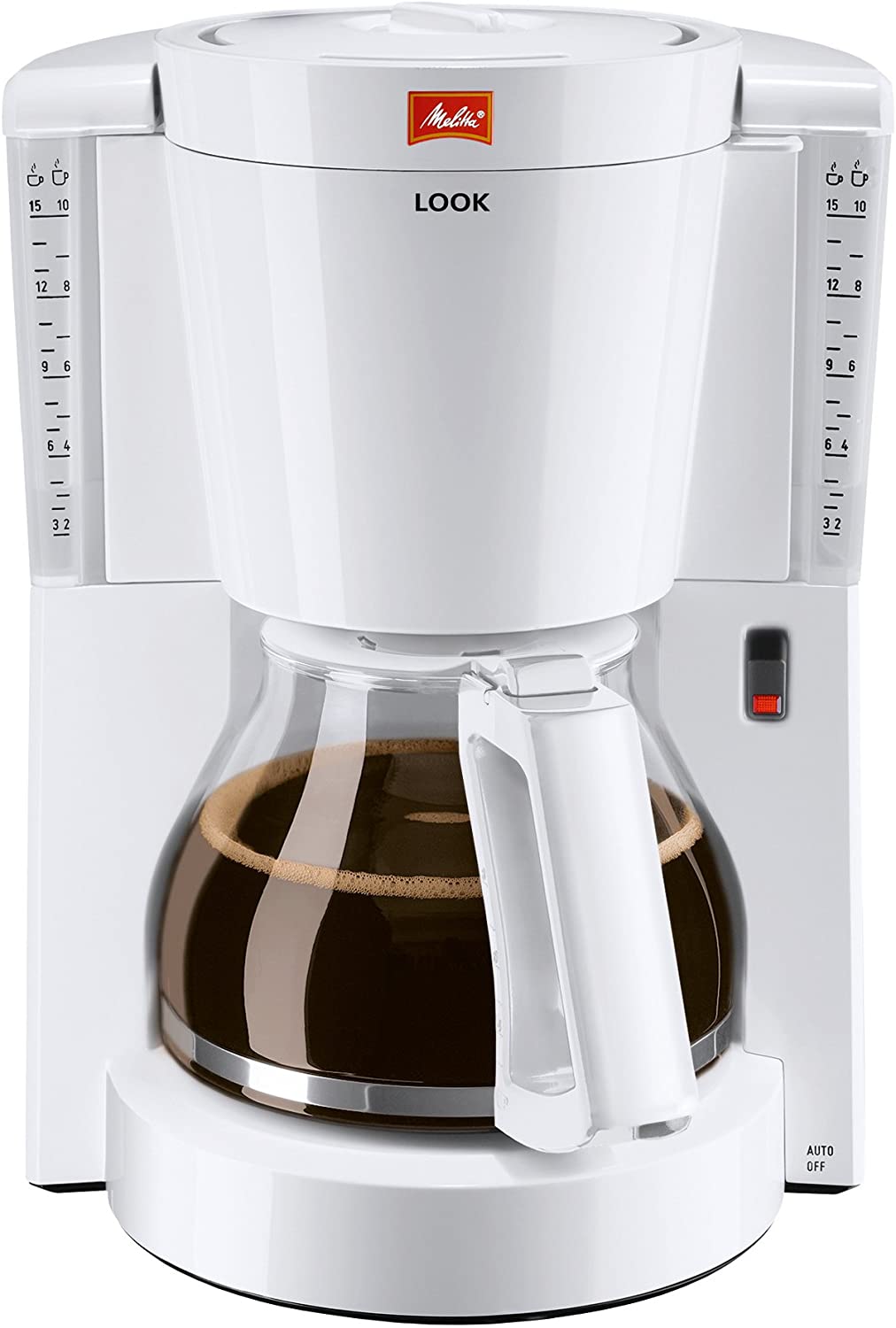 Melitta 1011-01 Look IV Coffee Filter Machine, White