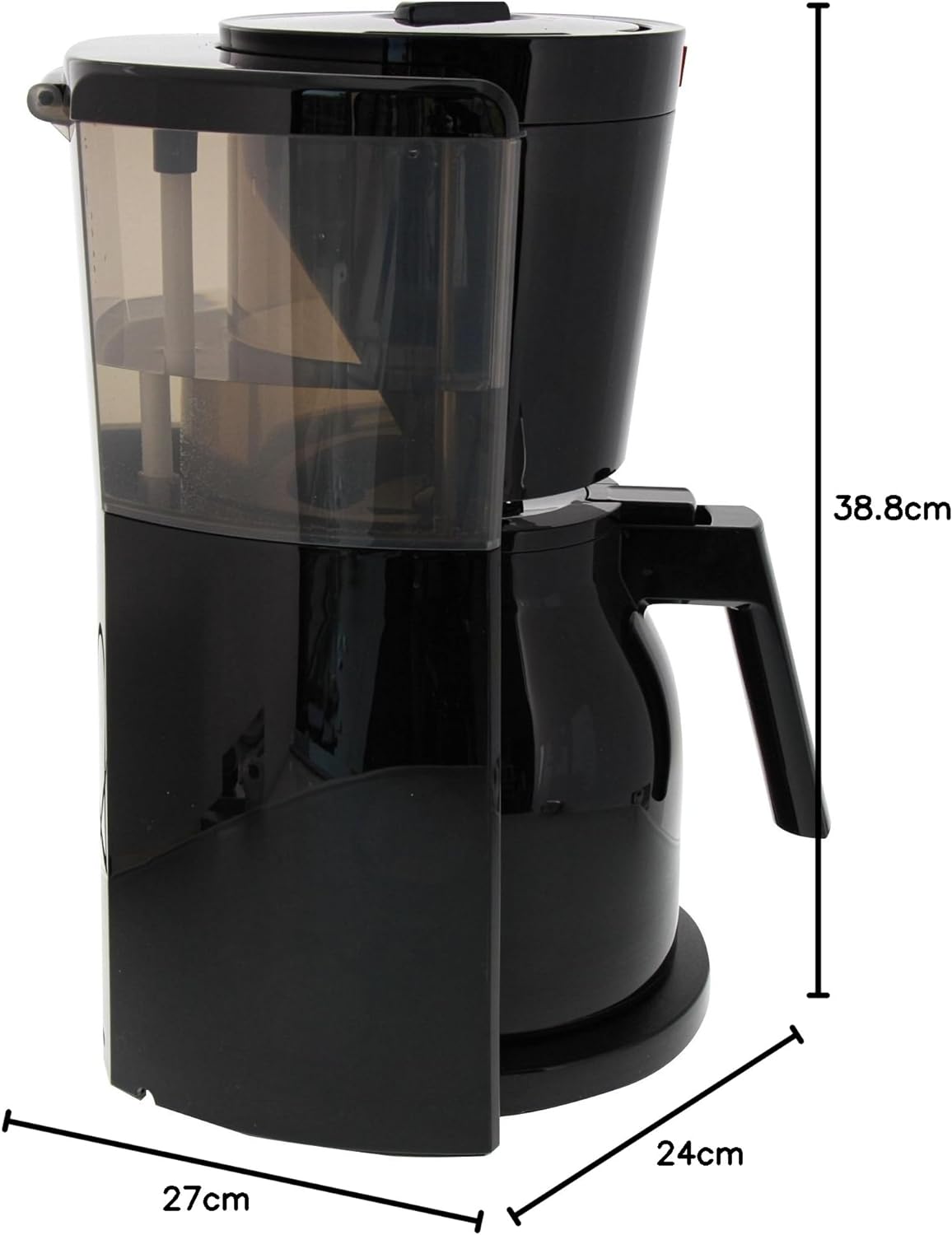Melitta 1011 Look IV Therm Coffee Filter Machine, Red