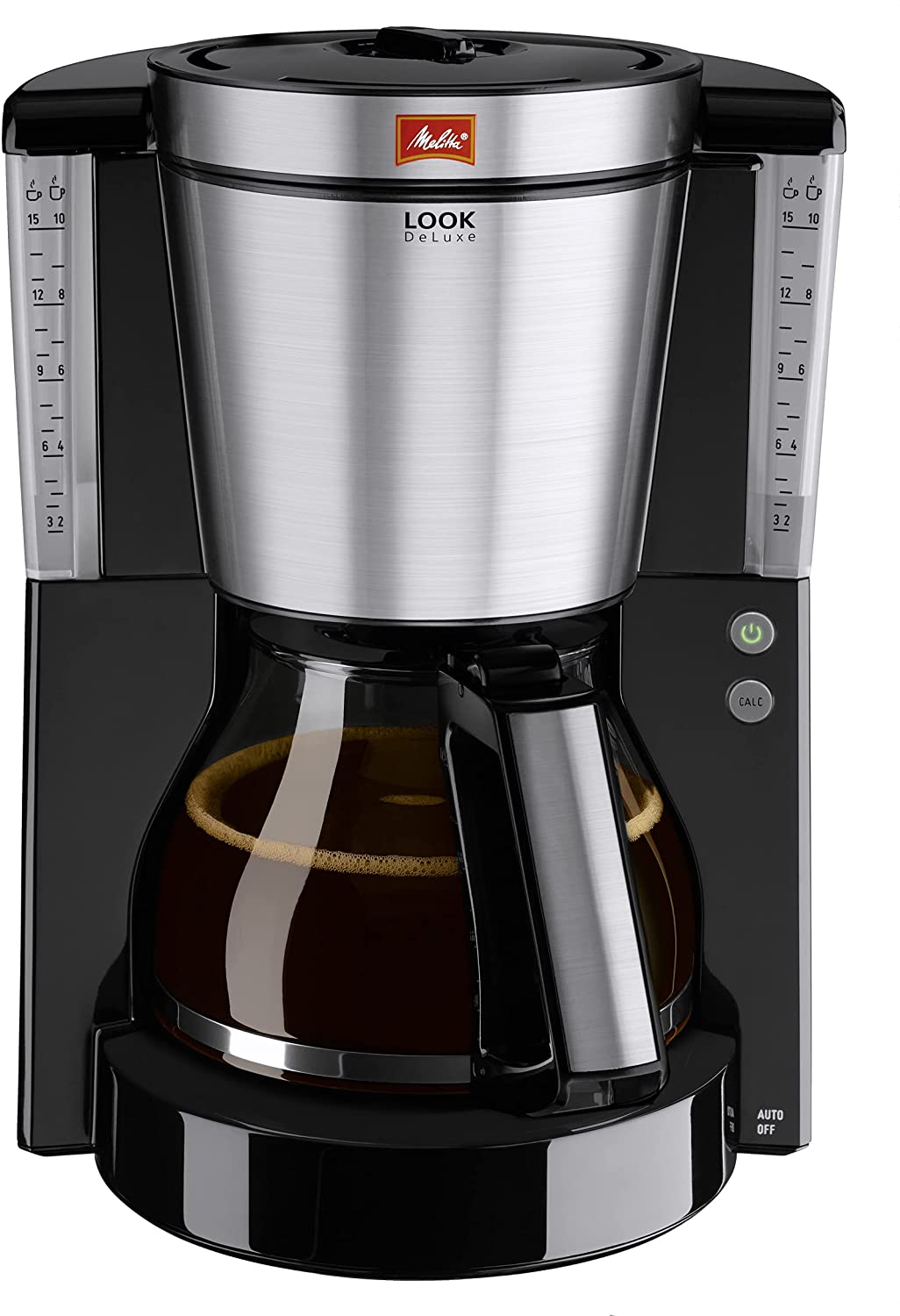 Melitta 1011-06 Look IV Deluxe Coffee Filter Machine, Black