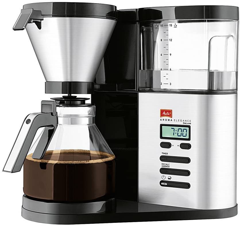 Melitta, Filter Coffee Maker with Glass Jug, Aroma Elegance, Aroma Switch