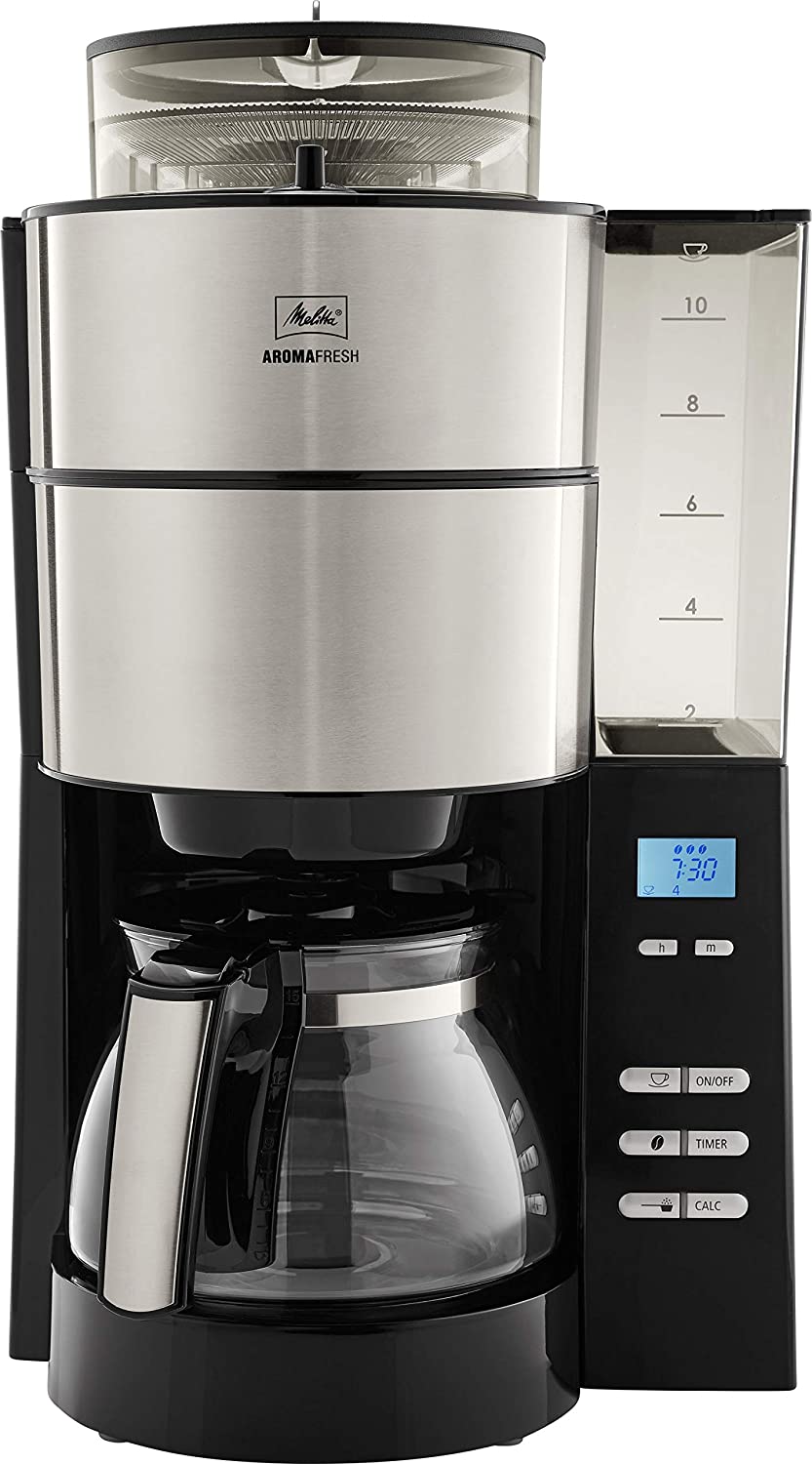 Melitta Aroma Fresh 1021-05 Coffee Machine, Matt Black