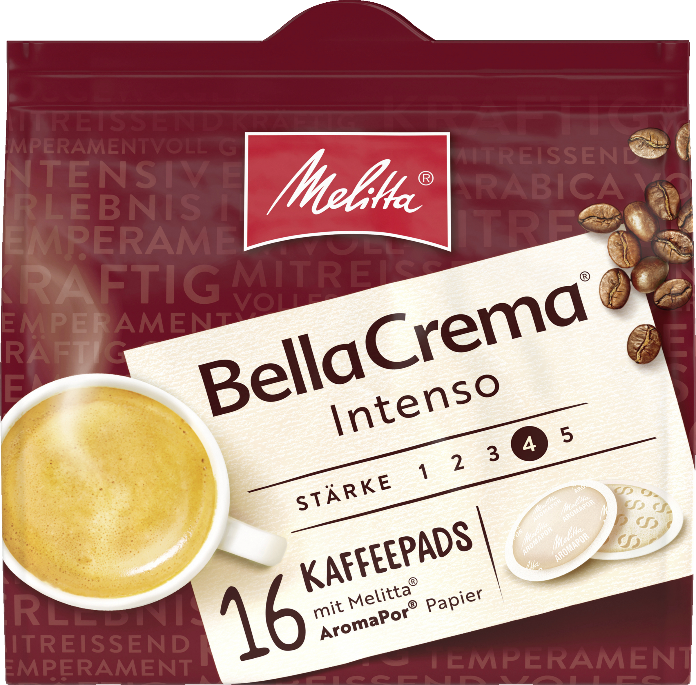 Melitta Bella Crema Pads Intenso (16 portions)