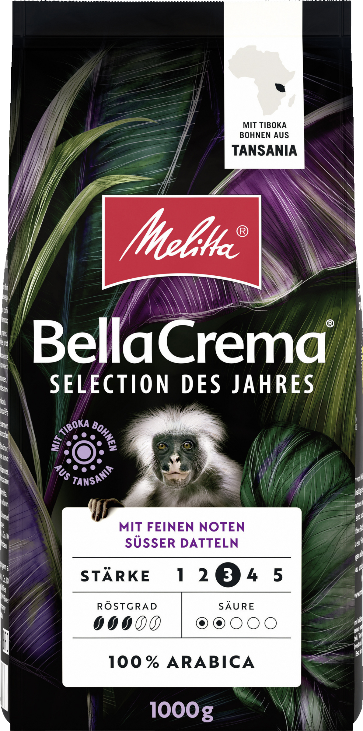 Melitta BellaCrema Selection of the Year whole beans 1000g