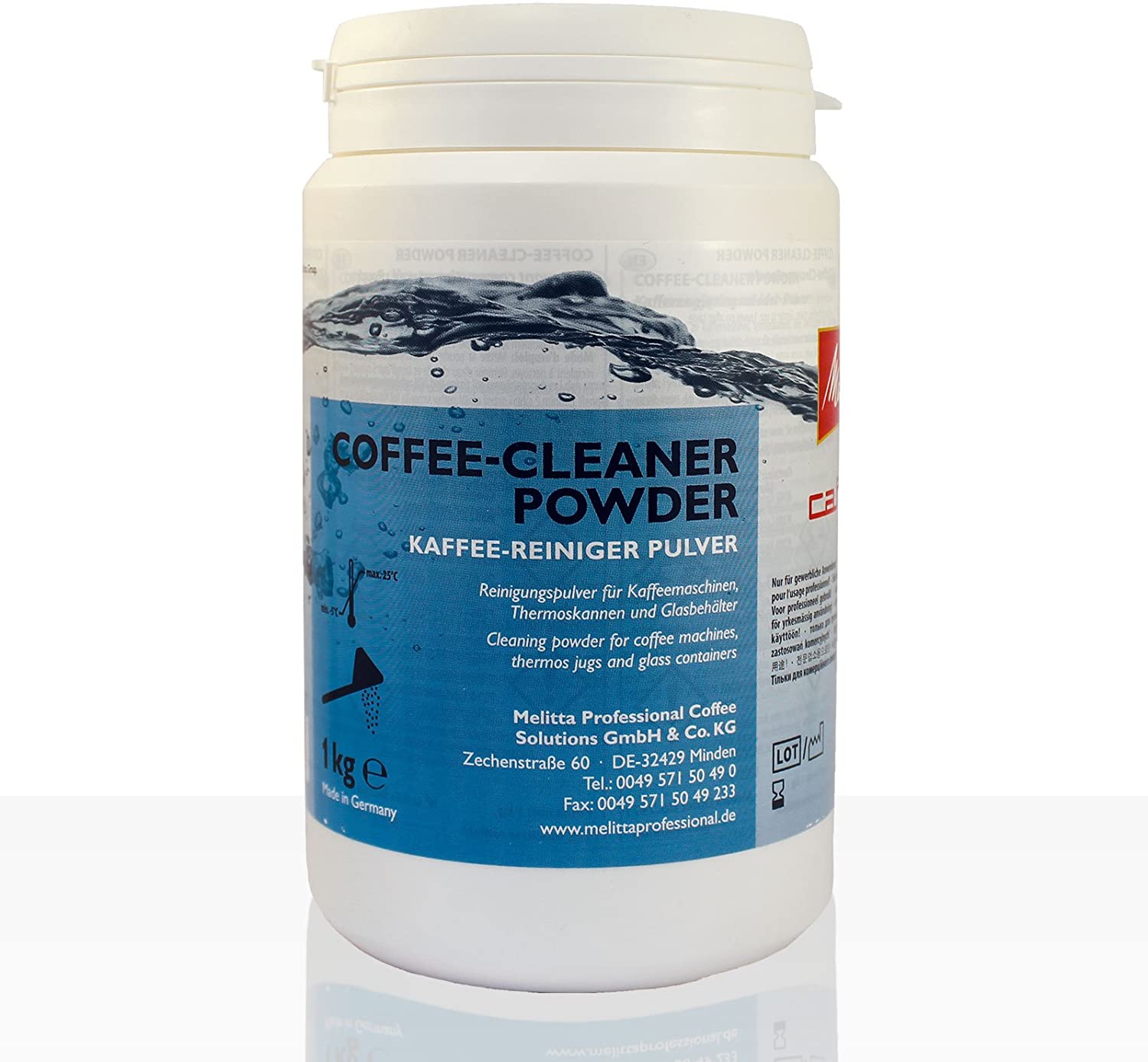 Melitta Cafina Cleaner Powder 1kg Coffee Coffee Cleaner